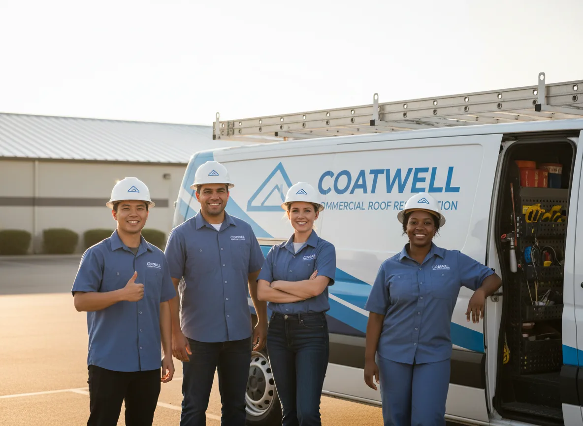 Commercial roof coating company in Castalia, NC